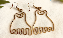 For the ears (earrings)